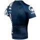 Рашгард Venum Logos Short Sleeves Rashguard Navy Blue White (VENUM-03450-414-M) - изображение 4
