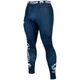 Компрессионные штаны Venum Logos Tights Navy Blue White (VENUM-03448-414-S) - изображение 3