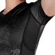 Жіночий рашгард Venum Santa Muerte 3.0 Short Sleeves Rashguard Black Black For Women (VENUM-03713-114-M) - зображення 6