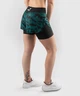 Компрессионные шорты Venum Defender Hybrid Compression Shorts Black Green (VENUM-03828-102-S) - изображение 2