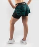 Компрессионные шорты Venum Defender Hybrid Compression Shorts Black Green (VENUM-03828-102-S) - изображение 3