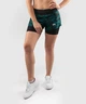Компрессионные шорты Venum Defender Hybrid Compression Shorts Black Green (VENUM-03828-102-S) - изображение 6