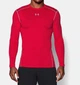 Компрессионная футболка Under Armour ColdGear® Armour Compression Crew Long Sleeve Red (1265650-600-L) - изображение 1
