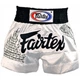 Шорты для тайского бокса Fairtex Superstition White Muaythai Shorts (BS0637-XXL) - изображение 1