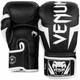 Боксерские перчатки Venum Elite Boxing Gloves Black White (1392-BW-8 oz) - изображение 2