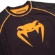 Компрессионная футболка Venum Contender 3.0 Compression T-shirt Short Sleeves Black/Orange (VENUM-03134OB-M) - изображение 4