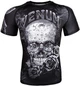 Рашгард Venum Santa Muerte 3.0 Rashguards Short Black White (VENUM-03530-108-XS) - изображение 1