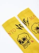 Носки MANTO Socks Skulls Yellow (MNS543_YEL/BLK_3M) - изображение 4