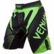 Шорты MMA Venum Hurricane Fight Shorts Black Neo Green (V-5721-XL) - изображение 2