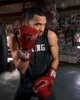 Боевые перчатки Title Boxing Blood Red Leather Sparring Gloves (BRSG-RD-16oz) - изображение 5