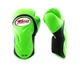 Боксерские перчатки Twins Velcro Extra Design BGVL6 Black Green (BGVL6-Blk-Grn-12oz) - изображение 2