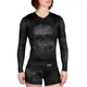 Жіночий рашгард Venum Santa Muerte 3.0 Long Sleeves Rashguard Black Black For Women (VENUM-03712-114-M) - зображення 1
