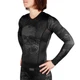 Жіночий рашгард Venum Santa Muerte 3.0 Long Sleeves Rashguard Black Black For Women (VENUM-03712-114-M) - зображення 2