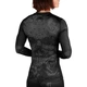 Жіночий рашгард Venum Santa Muerte 3.0 Long Sleeves Rashguard Black Black For Women (VENUM-03712-114-M) - зображення 3