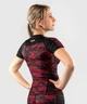 Женский рашгард Venum Defender Rashguard Short Sleeves Black Red (VENUM-03826-100-XS) - изображение 2