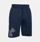 Шорты Under Armour Rival Fleece Exploded Logo Midnight Navy (1303137-410-L) - изображение 4