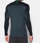 Компрессионная футболка Under Armour ColdGear® Armour Elements Mock Stealth Gray (1280801-008-XL) - изображение 2