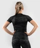 Жіночий рашгард Venum Defender Rashguard Short Sleeves Black Black (VENUM-03826-114-L) - зображення 2