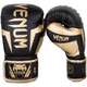Боксерские перчатки Venum Elite Boxing Gloves Black Gold (VENUM-1392-126-8 oz) - изображение 2