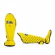 Захист гомілки Fairtex SP5 Yellow (SP5YL-XL) - зображення 2