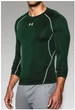 Компресійна футболка Under Armour HeatGear Compression Long Sleeve Stealth Forest Green (1257471-301-M) - зображення 2