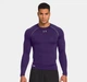 Компресійна футболка Under Armour HeatGear Sonic Compression Long Sleeve Purple (1236223-500-XL) - зображення 1
