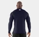 Компрессионная футболка Under Armour ColdGear Fitted Long Sleeve Crew (1215484-410-XXL) - изображение 2