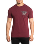 Футболка Affliction Norheim Tee Burgundy Lava Wash (A25042-XL) - изображение 1