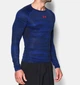 Компресійна футболка Under Armour Printed Long Sleeve Compression Shirt Academy (1258896-408-XL) - зображення 3