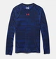 Компресійна футболка Under Armour Printed Long Sleeve Compression Shirt Academy (1258896-408-XL) - зображення 4