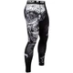 Компресійні штани Venum Santa Muerte 3.0 Spats Black White (VENUM-03527-108-S) - зображення 2