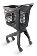 Покупательская тележка Shopping Basket UP.80 черная, 80 л - изображение 1