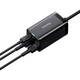 Мережевий зарядний пристрій Baseus GaN3 Pro 65W 2xUSB-C | 2xUSB-A with USB-C to USB-C Cable Black (CCGP040101) - зображення 4