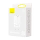 Сетевое зарядное устройство Baseus Super Si Pro USB-A | USB-C 30W White (CCSUPP-E02) - изображение 5
