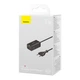 Мережевий зарядний пристрій Baseus GaN3 Pro 65W 2xUSB-C | 2xUSB-A with USB-C to USB-C Cable Black (CCGP040101) - зображення 5