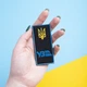Шеврон нашивка на липучке погон "УЗ" Укрзалізниця, вышитый патч 4х9 см - изображение 3