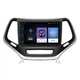 Штатная магнитола Lesko для Jeep Cherokee V (KL) 2013-2018 экран 10" 1/16Gb Wi-Fi GPS Base - изображение 1