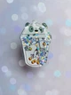 Держатель для смартфона / планшета попсокет Popsocket с плавающими блестками (Коктейль) - изображение 1