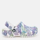 Детские кроксы-сабо для девочки Crocs Classic Butterfly Clog K 208297-94S-123 28-29 Белый/Разноцветный (196265236213) - изображение 1