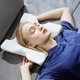 Подушка туннель с памятью Memory Foam Pillow Белая - изображение 5