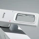 Змішувач для умивальника GAPPO G1017-2, білий/хром - зображення 3