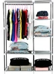 Складной тканевый шкаф Storage Wardrobe на 2 секции Коричневый (2000992415958) - изображение 2