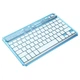 Клавиатура беспроводная с подсветкой Hoco S55 Transparent Discovery edition Blue - изображение 2