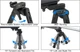 Сошки Leapers UTG Recon 360 TL, 200-305 мм, Picattinny, 3 позиции, поворотные, резиновые ножки,&nbsp;TL-BP03-A - изображение 10