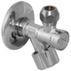 Кран вентильный ALBERTONI с фильтром для сантехприборов 1/2"х3/8" 8023017035492 - изображение 1