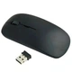 Бездротова тонка миша Mouse Wireless DPI-G132 2.4G для ноутбука та комп'ютера Чорна - зображення 1