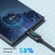Кабель Essager Type-C PD 100w Fast Charge (с дисплеем) Black 2м - изображение 3