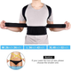 Корректор осанки Back support belt, корсет для спины универсальный - зображення 4