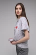 Пижама женская Nicoletta 96638 S Серый - изображение 5