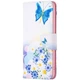 Чехол с рисунком Deexe Color Wallet для Xiaomi Redmi Note 12 - Butterfly and Flowers - изображение 4